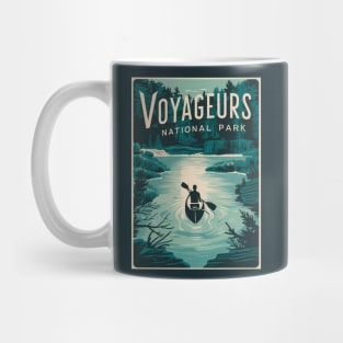 Voyageurs National Park US Travel Poster Mug